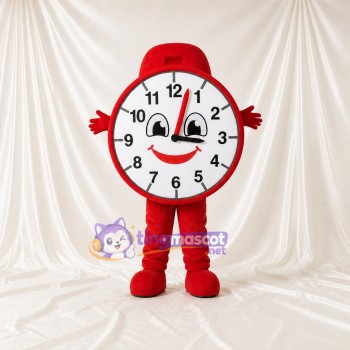 Alarm Clock Mascot Costume Full Body for Adults School Events