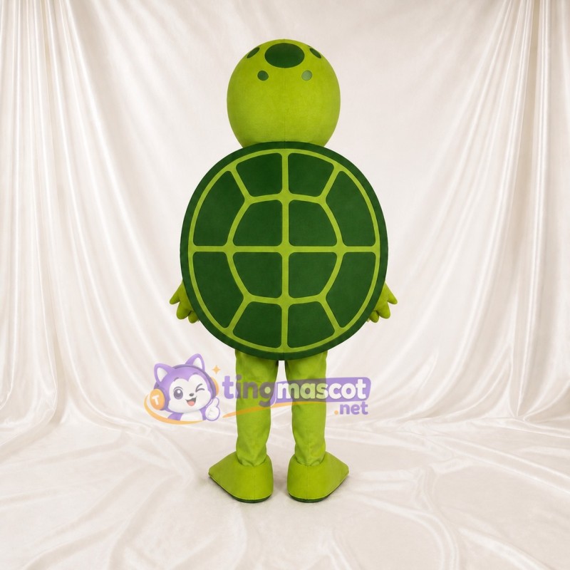 Lime Green Turtle Mascot Costume Full Body for Adults Aquariums