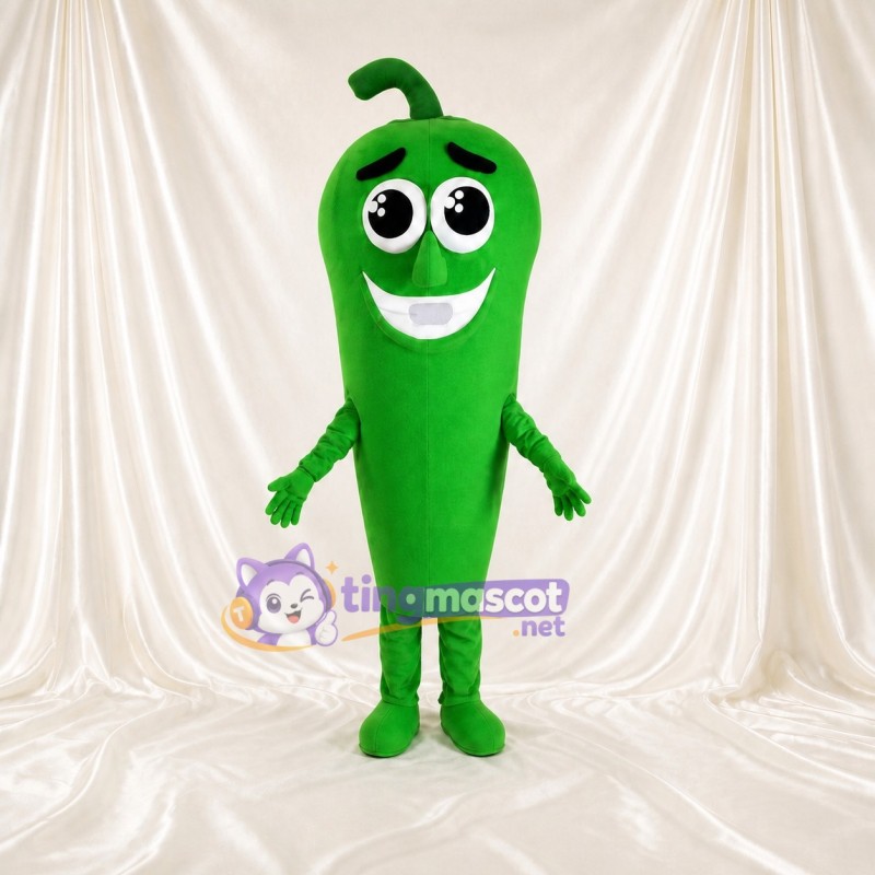 Piment Costume de mascotte intégral pour adultes Événements gastronomiques