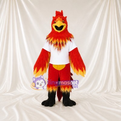 Phoenix Mascot Costume Full Body for Adults Sports Events