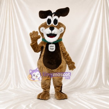 Chien aux Oreilles Molles Costume de mascotte intégral pour adultes Événements scolaires