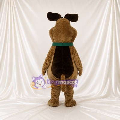 Floppy Ears Dog Mascot Costume Full Body for Adults School Events