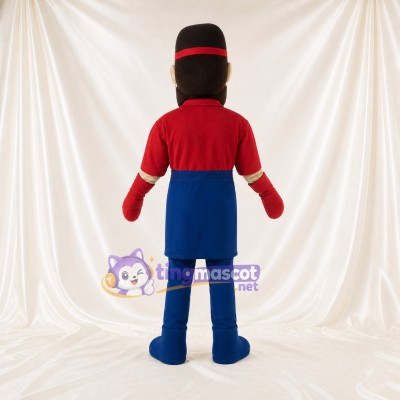 Service Worker Mascot Costume Full Body for Adults Food Events
