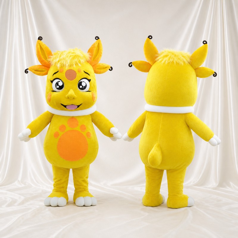 Fantasy Creature Mascot Costume Full Body for Adults School Events