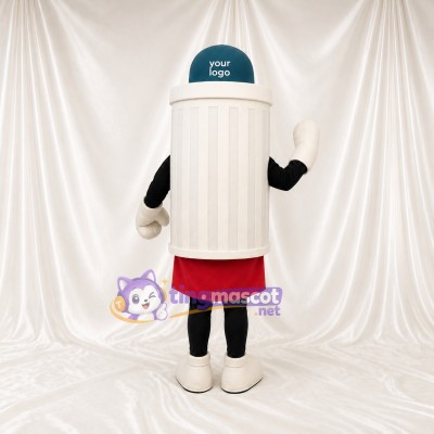 Trash Can Mascot Costume Full Body for Adults Events