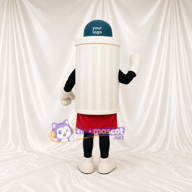 Trash Can Mascot Costume Full Body for Adults Events