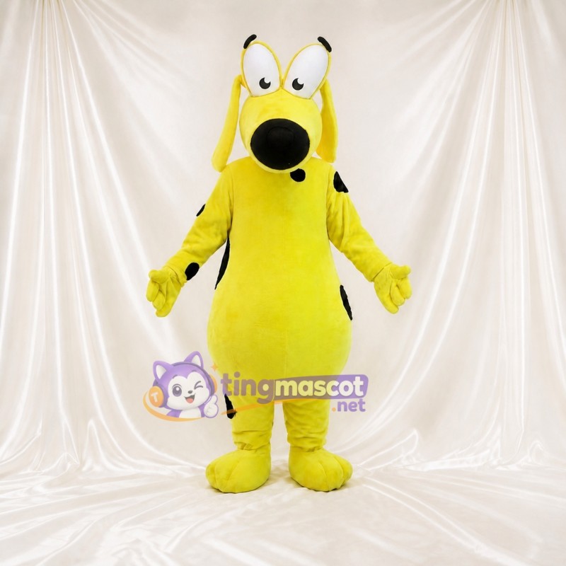 Spotted Dog Mascot Costume Full Body for Adults School Events