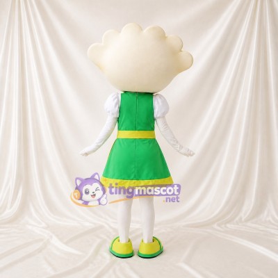 Dumpling Mascot Costume Full Body for Adults Food Events