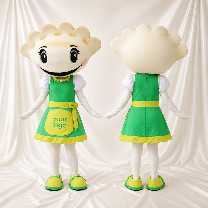 Dumpling Mascot Costume Full Body for Adults Food Events