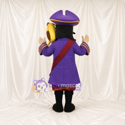 Colonial Officer Mascot Costume Full Body for Adults Museums