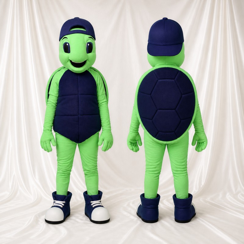 Tortue Costume de mascotte intégral pour adultes Événements sportifs