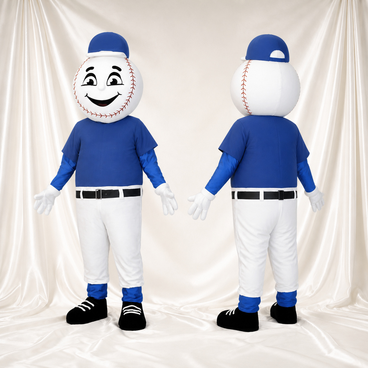 Baseball Maskottchenkostüm Ganzkörper für Erwachsene Schulveranstaltungen Baseball Maskottchenkostüm Ganzkörper für Erwachsene Schulveranstaltungen
