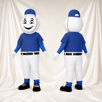 Baseball Costume de mascotte intégral pour adultes Événements scolaires