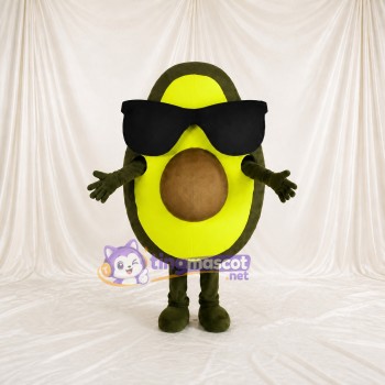 Avocado Mascot Costume Full Body for Adults Food Events