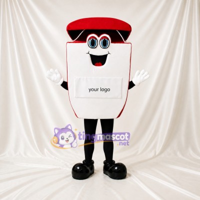 Food Container Mascot Costume Full Body for Adults Food Events