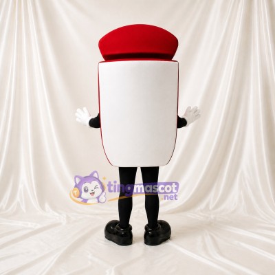 Food Container Mascot Costume Full Body for Adults Food Events