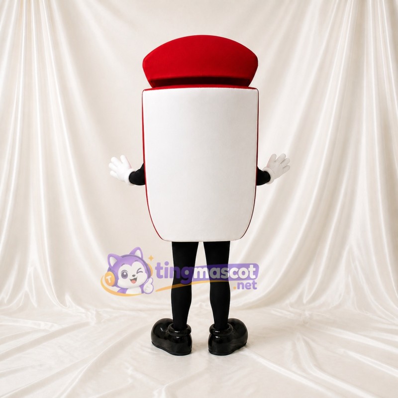 Food Container Mascot Costume Full Body for Adults Food Events