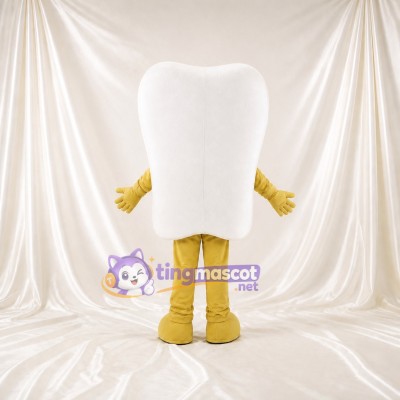 Tooth Mascot Costume Full Body for Adults School Events