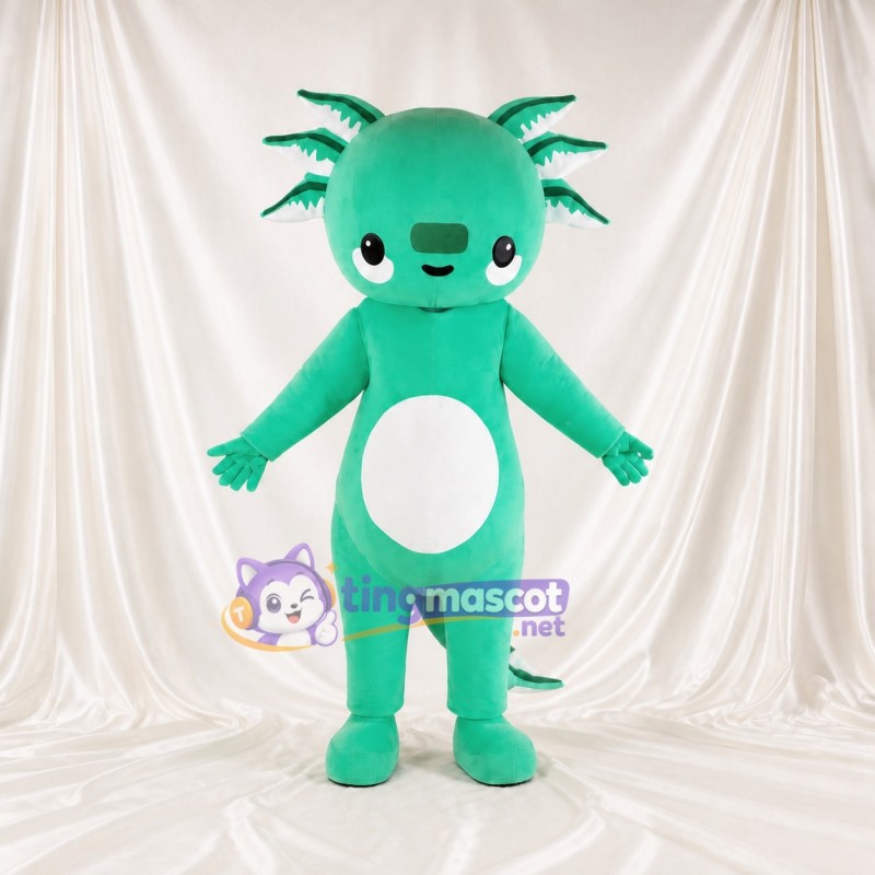 Axolotl Mascot Costume Full Body for Adults Aquariums