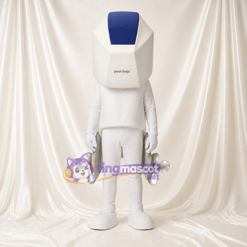 Marine Motor Mascot Costume Full Body for Adults Trade Shows