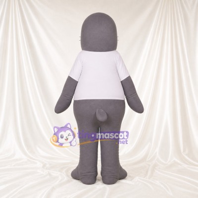Wide Toothful Shark Mascot Costume Full Body for Adults Aquariums
