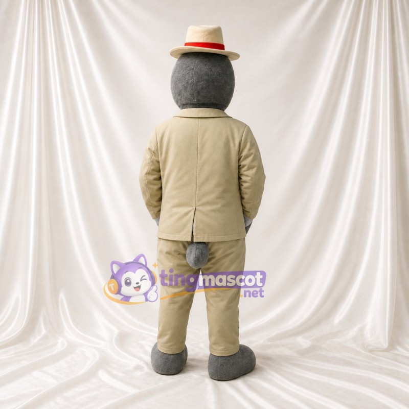 Gentleman Armadillo Mascot Costume Full Body for Adults Food Events
