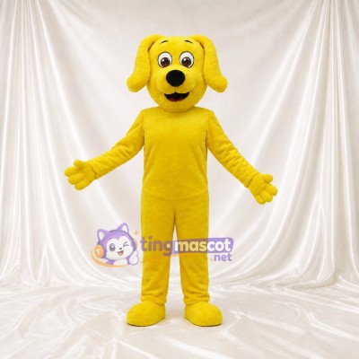 Soft Floppy Dog Mascot Costume Full Body for Adults School Events
