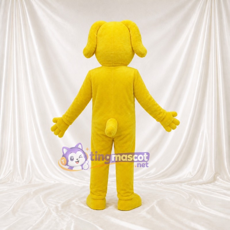 Soft Floppy Dog Mascot Costume Full Body for Adults School Events