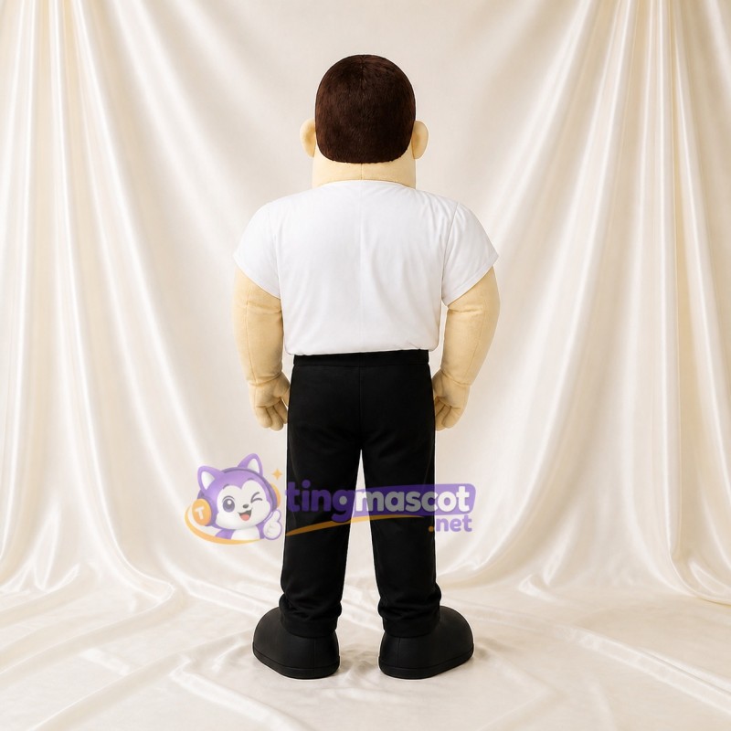Man Mascot Costume Full Body for Adults School Events