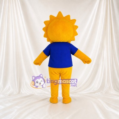 Sun Mascot Costume Full Body for Adults School Events