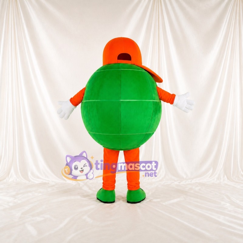Round Character Mascot Costume Full Body for Adults Sports Events