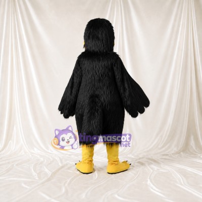 Corbeau Noir Costume de mascotte intégral pour adultes Événements sportifs