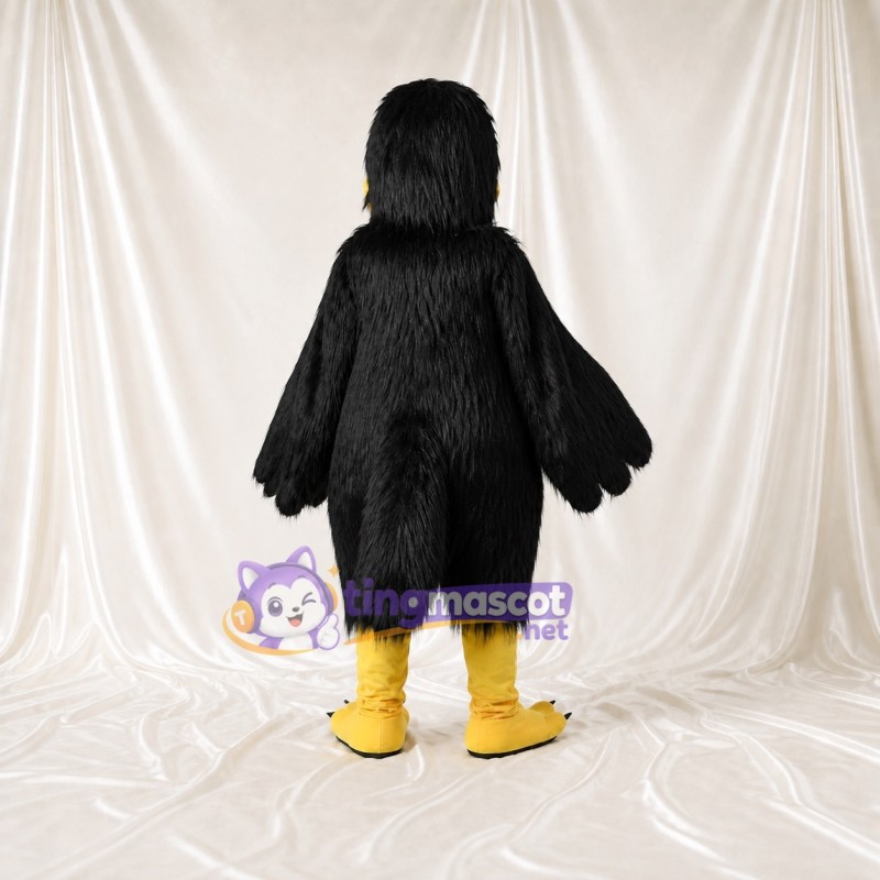 Corbeau Noir Costume de mascotte intégral pour adultes Événements sportifs