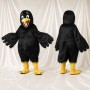 Corbeau Noir Costume de mascotte intégral pour adultes Événements sportifs