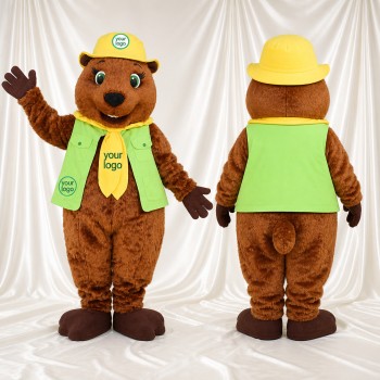 Beaver Mascot Costume Full Body for Adults Promotions