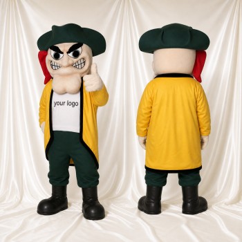 Pirate Costume de mascotte intégral pour adultes Événements scolaires
