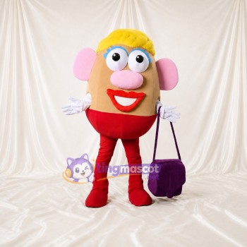 Personnage de Pomme de Terre Costume de mascotte intégral pour adultes Événements