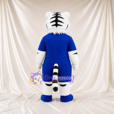 Tigre blanc Costume de mascotte intégral pour adultes Événements sportifs