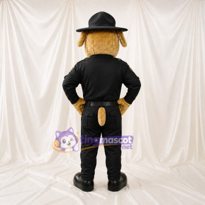 Police Dog Mascot Costume Full Body for Adults Events
