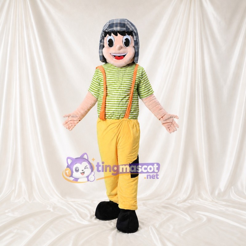 Black Girl Mascot Costume Full Body for Adults School Events