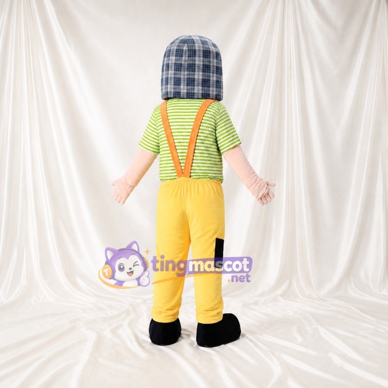 Black Girl Mascot Costume Full Body for Adults School Events