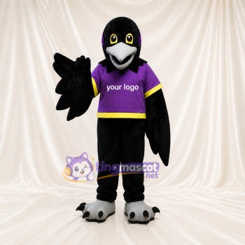 Corbeau à Grandes Couches Costume de mascotte intégral pour adultes Événements sportifs