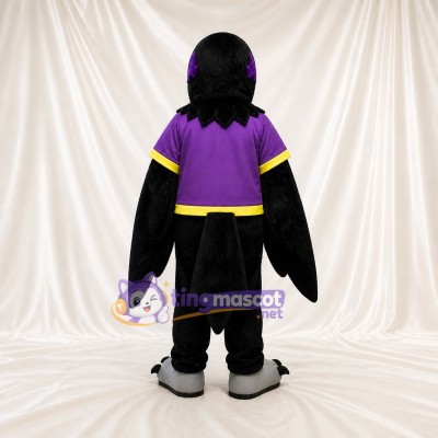 Corbeau à Grandes Couches Costume de mascotte intégral pour adultes Événements sportifs