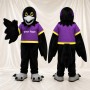 Corbeau à Grandes Couches Costume de mascotte intégral pour adultes Événements sportifs