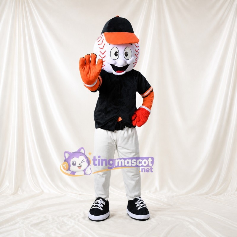 Baseball Player Mascot Costume Full Body for Adults School Events