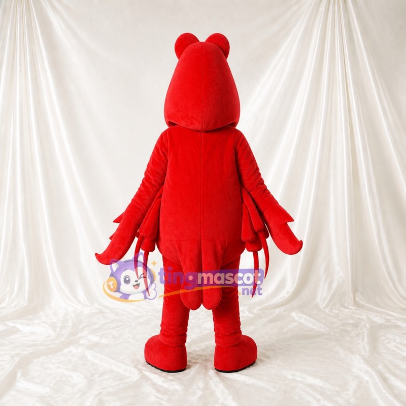 Lobster Mascot Costume Full Body for Adults Food Events