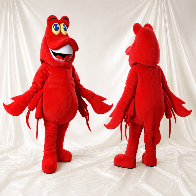 Lobster Mascot Costume Full Body for Adults Food Events