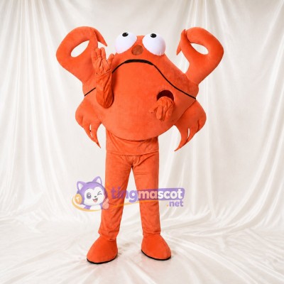 Crab Mascot Costume Full Body for Adults Aquariums