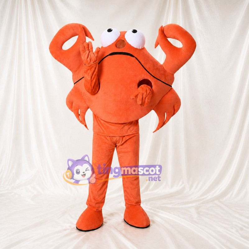 Crab Mascot Costume Full Body for Adults Aquariums