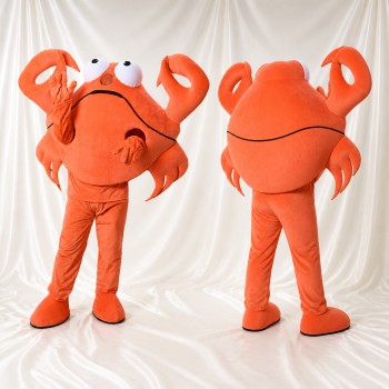 Crabe Costume de mascotte intégral pour adultes Aquariums